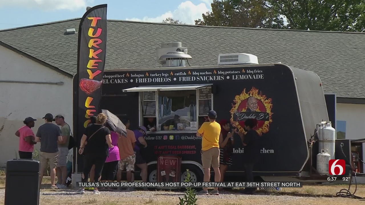 Tulsa's Young Professionals Host Pop-Up Food Truck Festival 