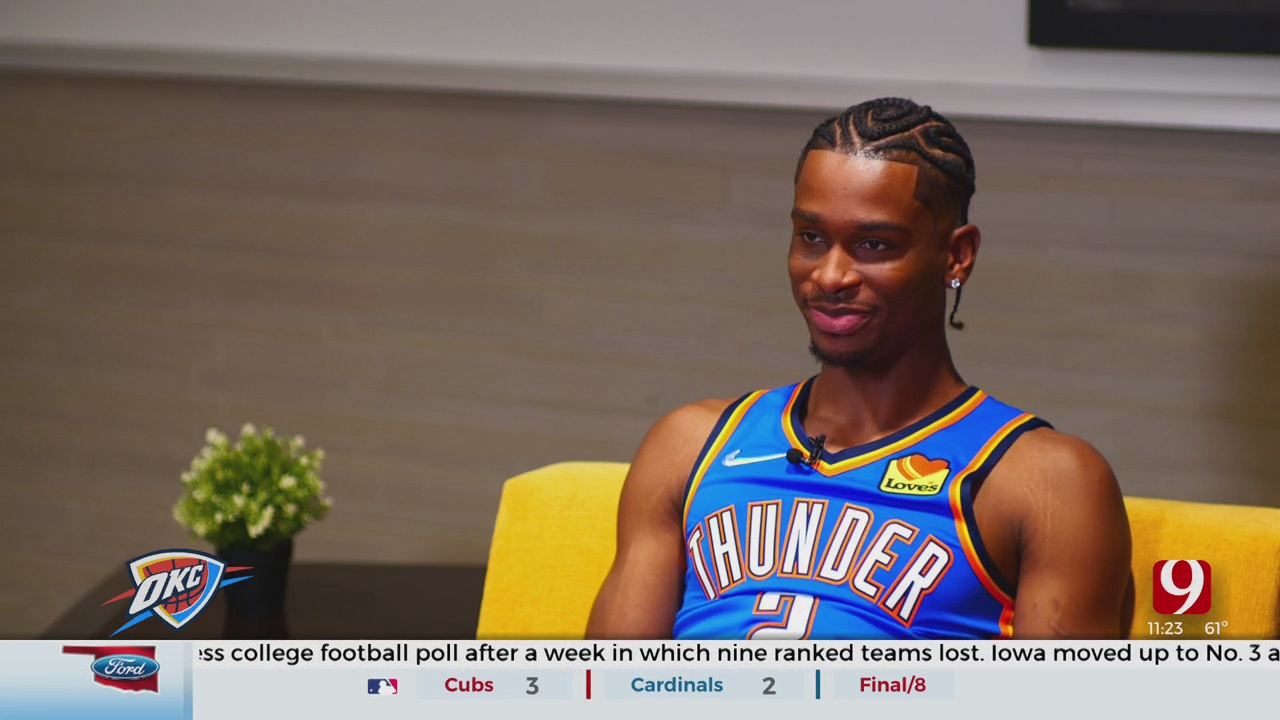Thunder Report: 1-On-1 With Shai Gilgeous-Alexander