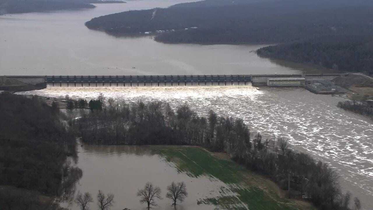 Osage SkyNews 6 HD: Fort Gibson Lake's Dam