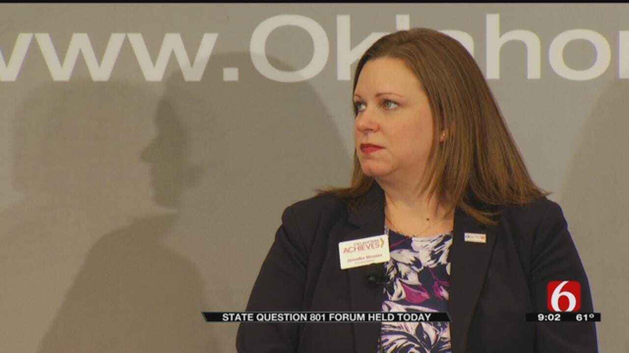 Oklahoma Watch Holds State Question 801 Forum
