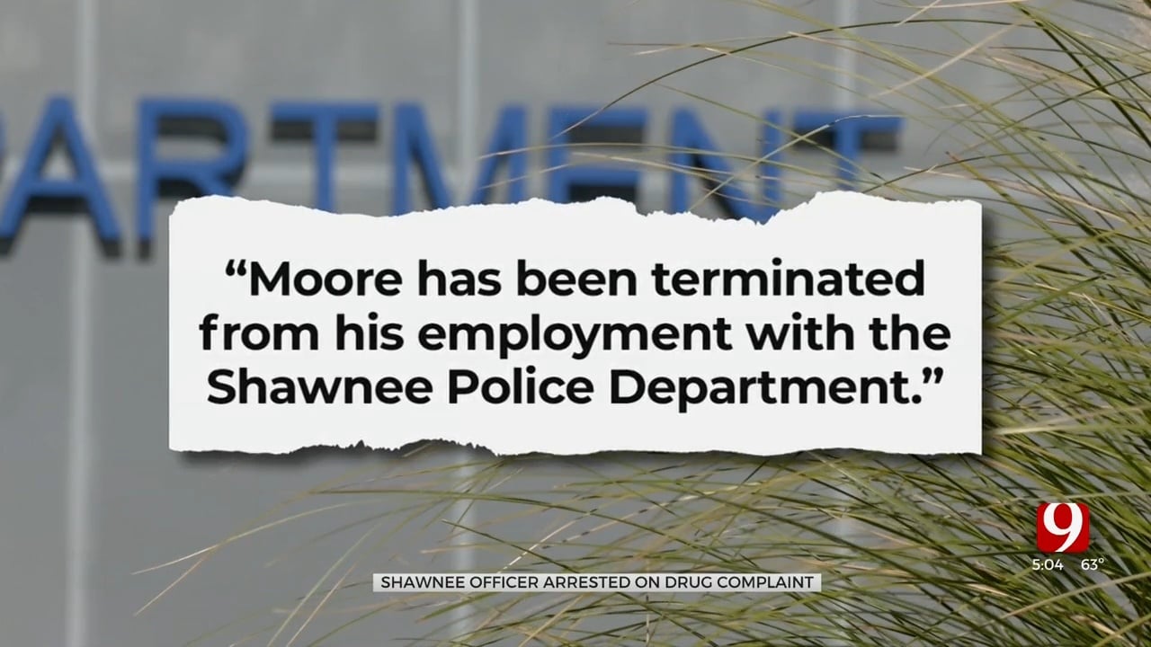 Former Shawnee Police Officer Arrested On Drug Complaints