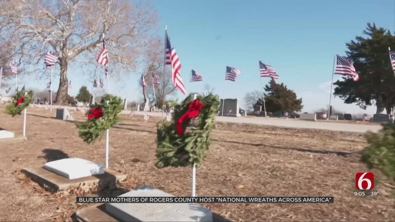 Blue Star Mothers Honor Veterans Through Wreaths Across America Program