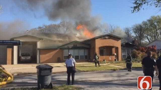 Burning Ammunition Makes Jenks House Fire More Dangerous