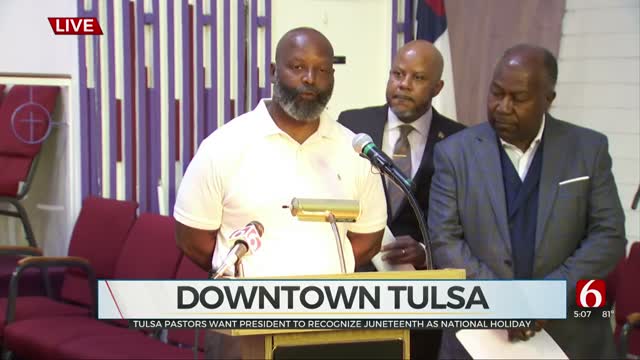 Tulsa Pastors Want President To Recognize Juneteenth As National Holiday