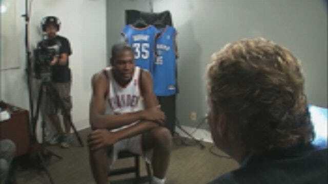 WEB EXTRA: KD On Where He Hangs Out In OKC