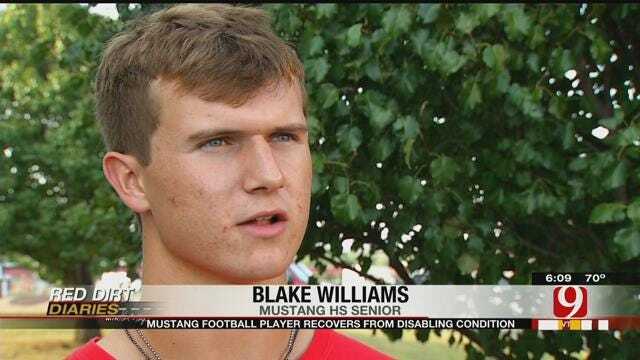 Red Dirt Diaries: Mustang Football Player Inspires With Comeback