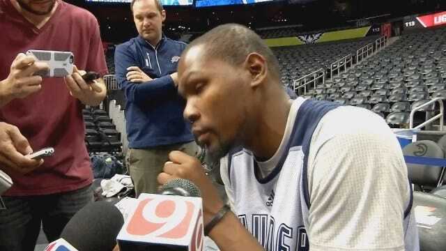 Kevin Durant On Kobe's Retirement Announcement