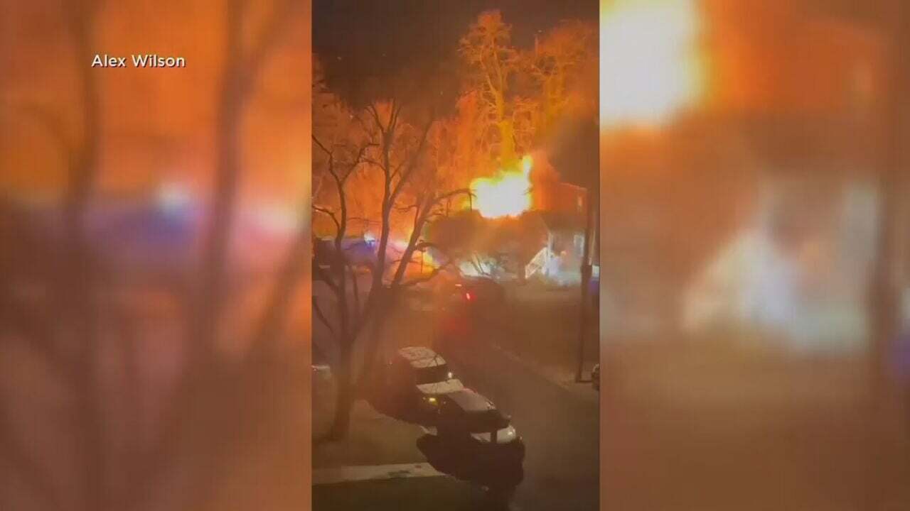 House Explodes In Arlington, Virginia As Police Try To Execute Search Warrant