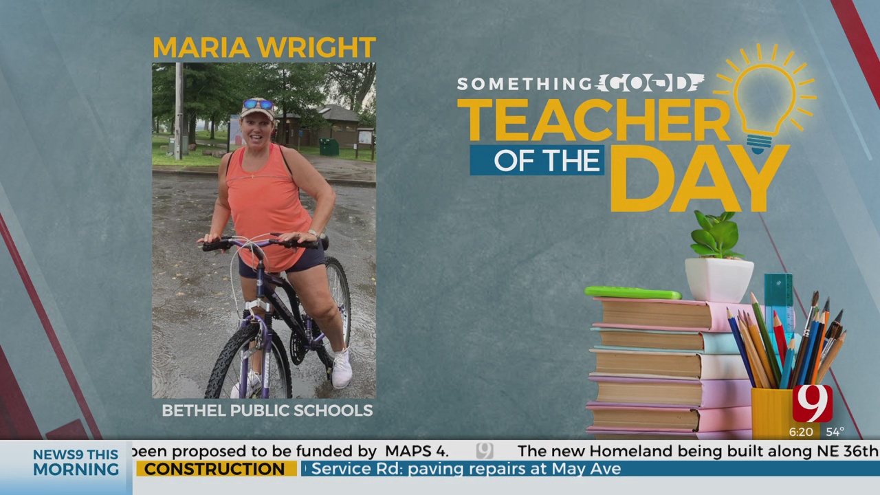 Teacher Of The Day: Maria Wright 