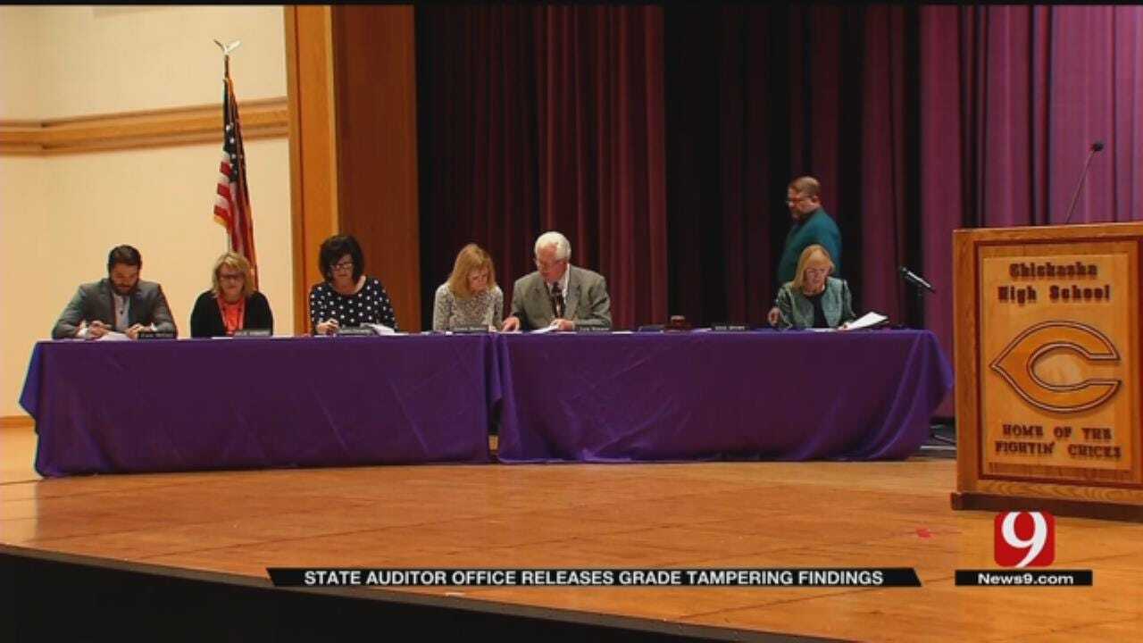 State Auditor Office Releases Chickasha Grade Tampering, Misuse Of Funds Findings