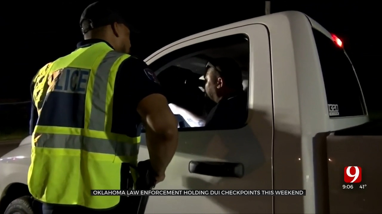 OHP Setting Up DUI Checkpoints