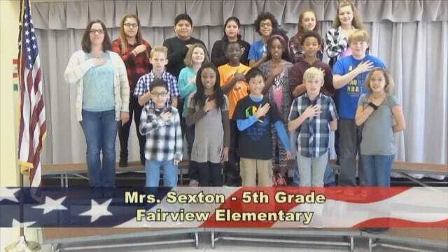Mrs. Sexton's 5th Grade Class At Fairview Elementary