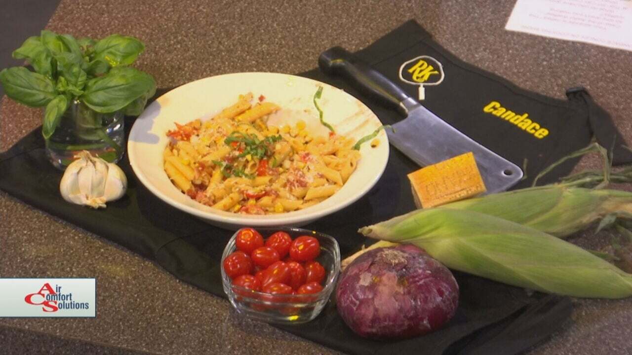 Candace Conley From 'The Girl Can Cook!' Shares A Recipe For Summer Corn Pasta
