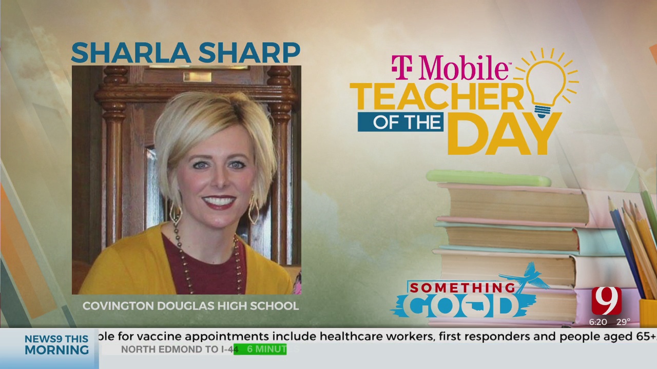 Teacher Of The Day: Sharla Sharp