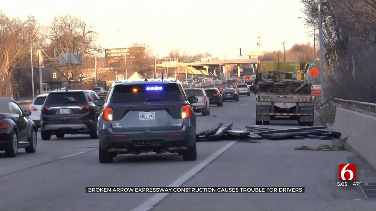 Drivers Deal With Traffic Snarl During Construction Project, Lumber Spill On BA Expressway