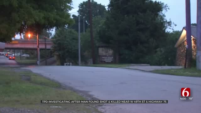Investigation Underway After Man Found Shot, Killed In Tulsa Roadway