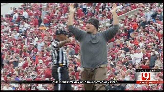 OHP Identifies Man Who Ran Onto Field During OU Game