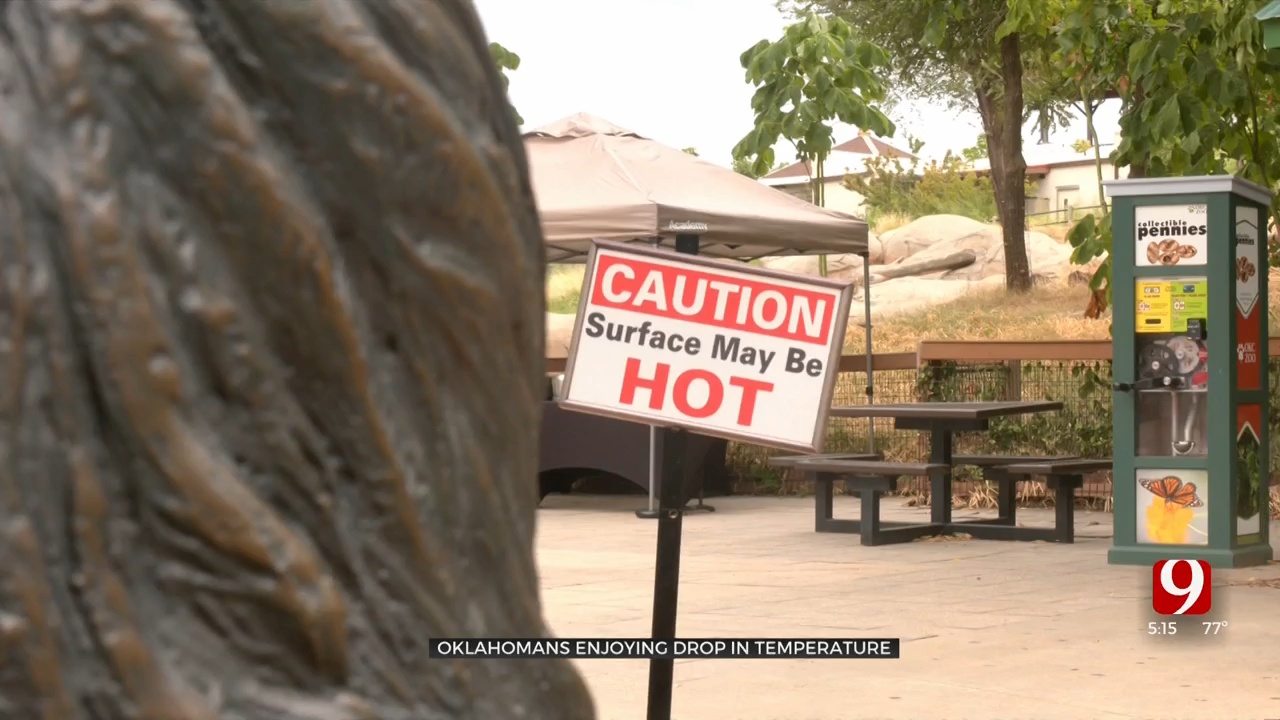 Large Temperature Drop Is Welcome Change For OKC Zoo Visitors