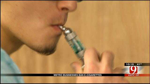More Businesses Across OKC Metro Banning E-Cigarette