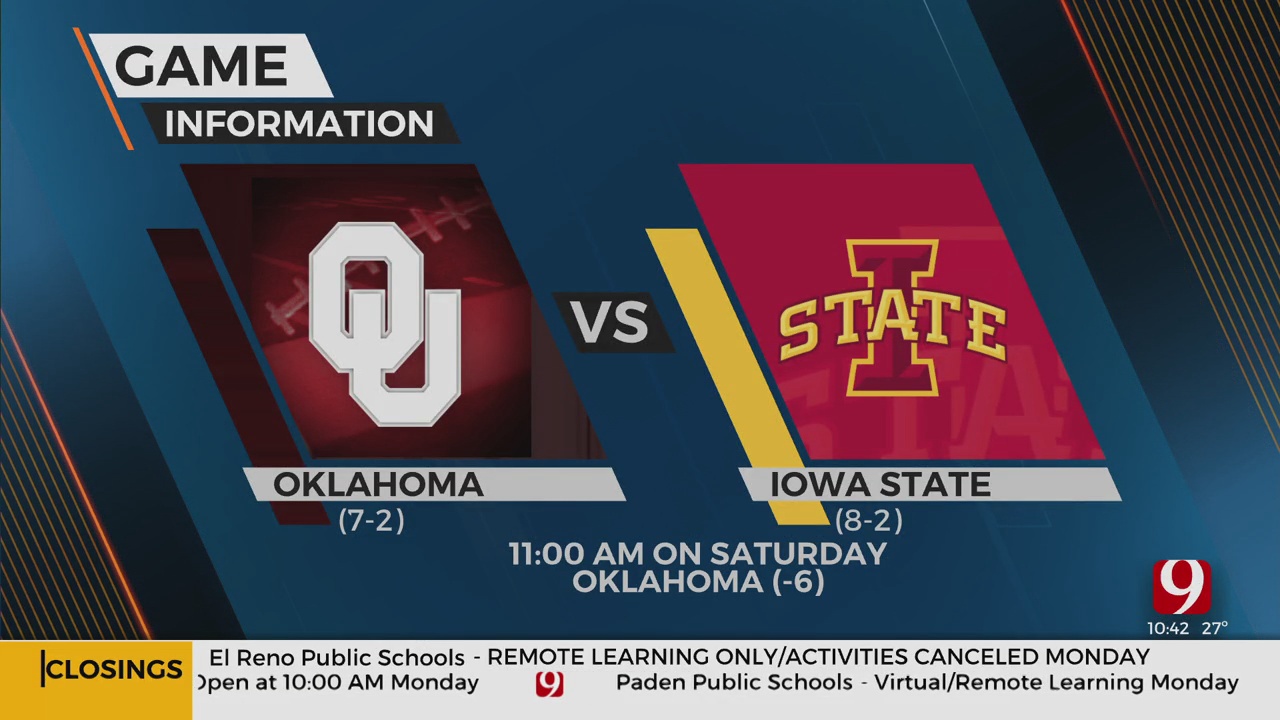 Big 12 Championship Preview: Oklahoma vs. Iowa State