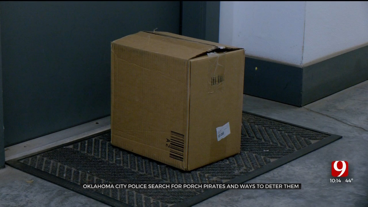 OCPD Warns Oklahomans About Increase In Porch Pirates During Holidays