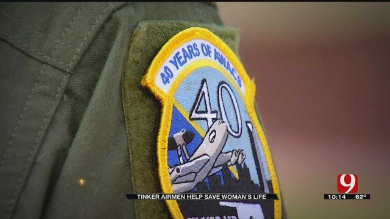 Tinker AFB Airmen Intervene In Woman's Suicide Attempt