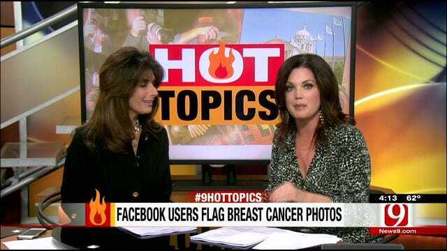 Hot Topics: Facebook Users Flag Breast Cancer Photos