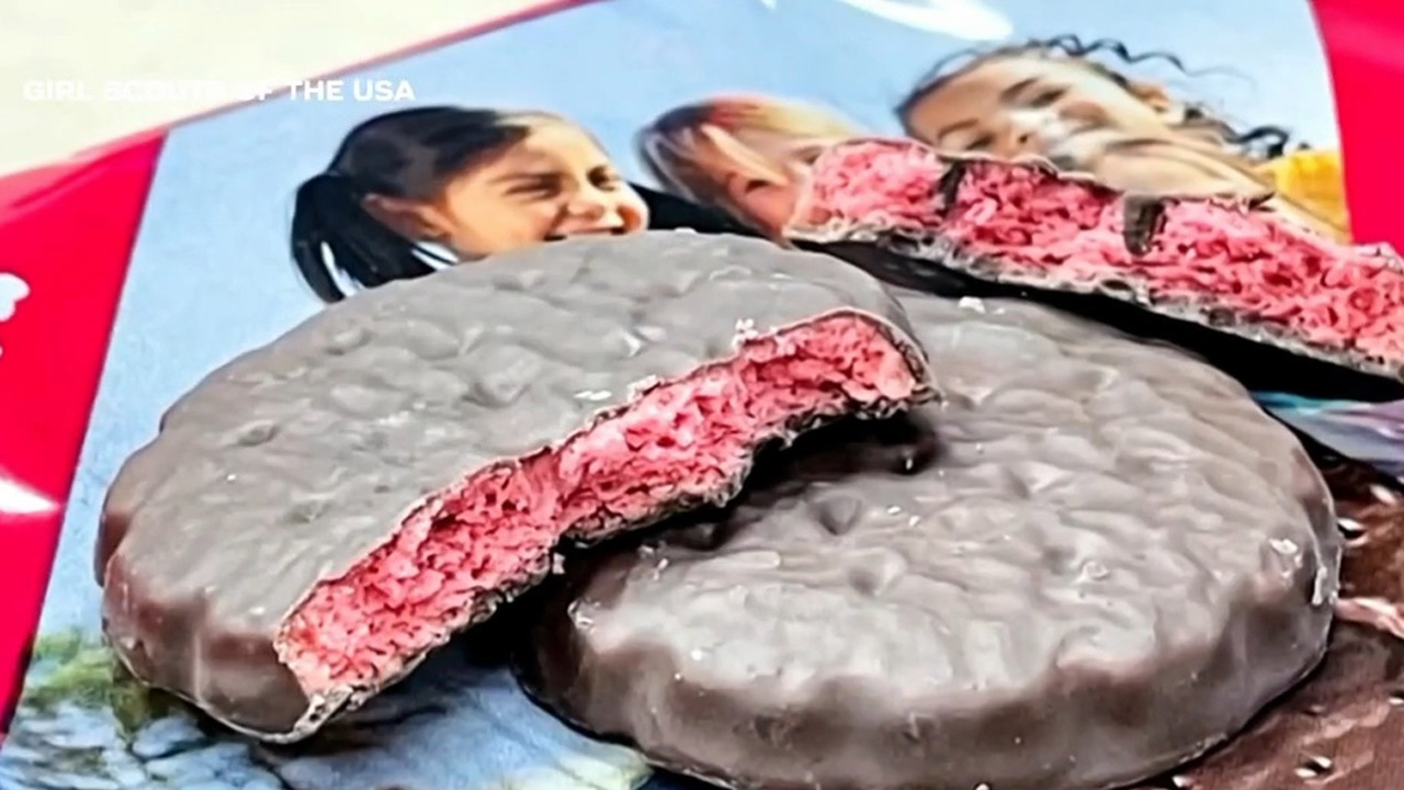Girl Scouts Introduce New 'Raspberry Rally' Cookie Coming Soon