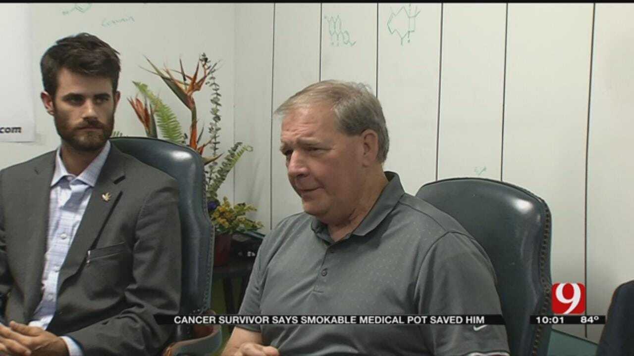 Cancer Survivor Says Smokable Medical Marijuana Saved Him