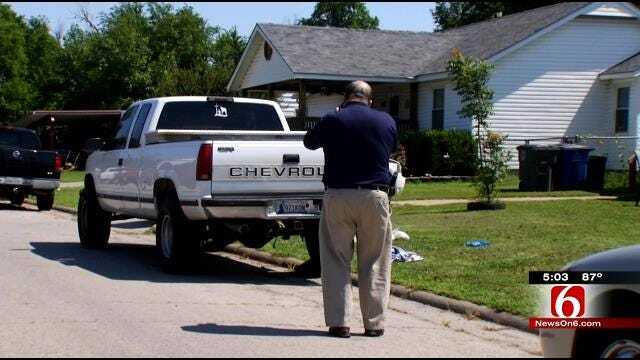 Motorcyclist Shoots Man Outside North Tulsa Home