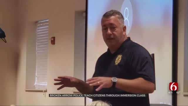Broken Arrow Police Initiate Citizen Immersion To Educate About Body Cams