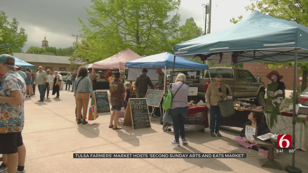 Tulsa Farmers' Market Hosts 'Second Sunday Arts And Eats Market'