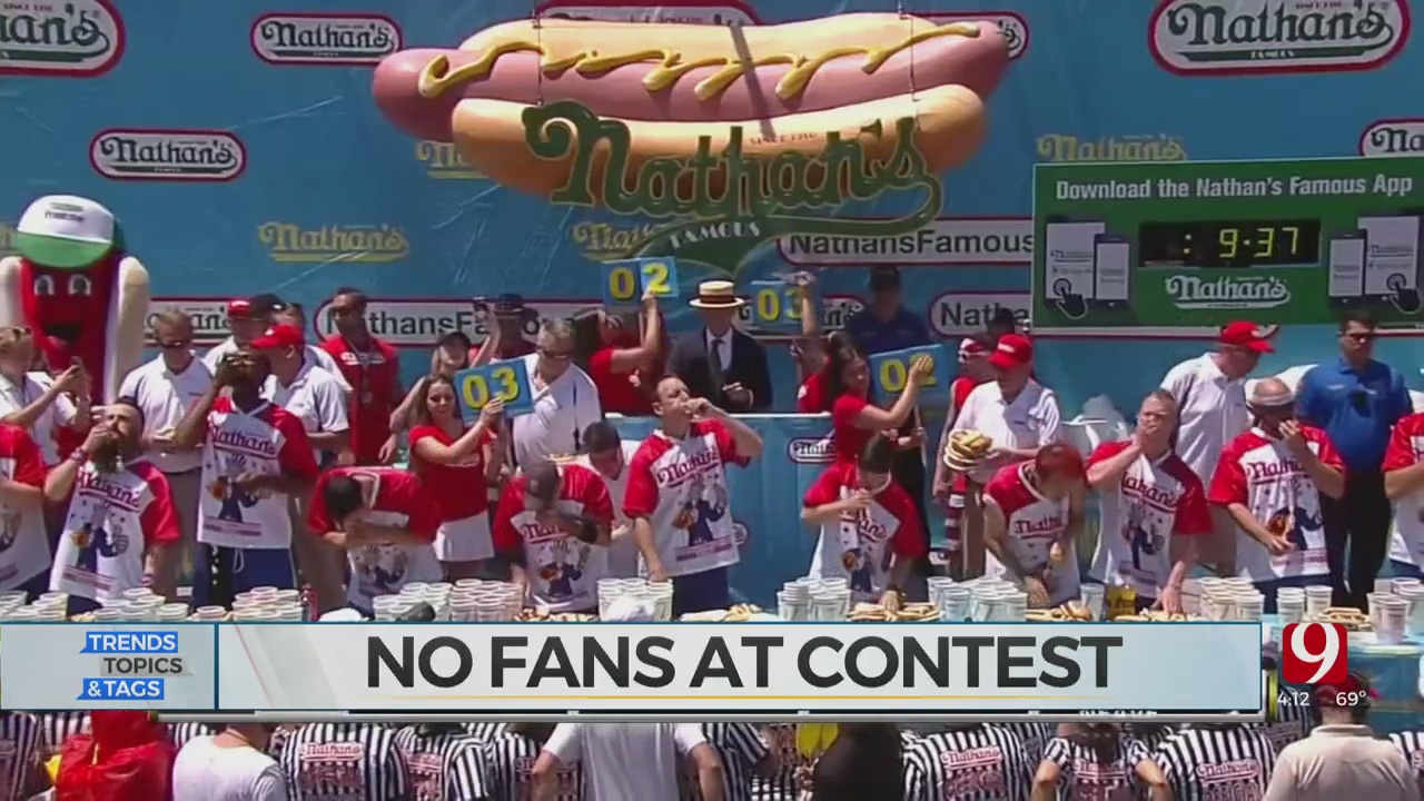 Trends, Topics & Tags: Famous Hot Dog Eating Contest