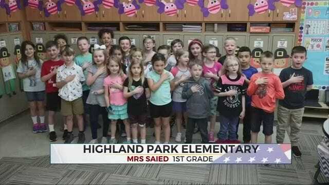 Daily Pledge: Highland Park Elementary