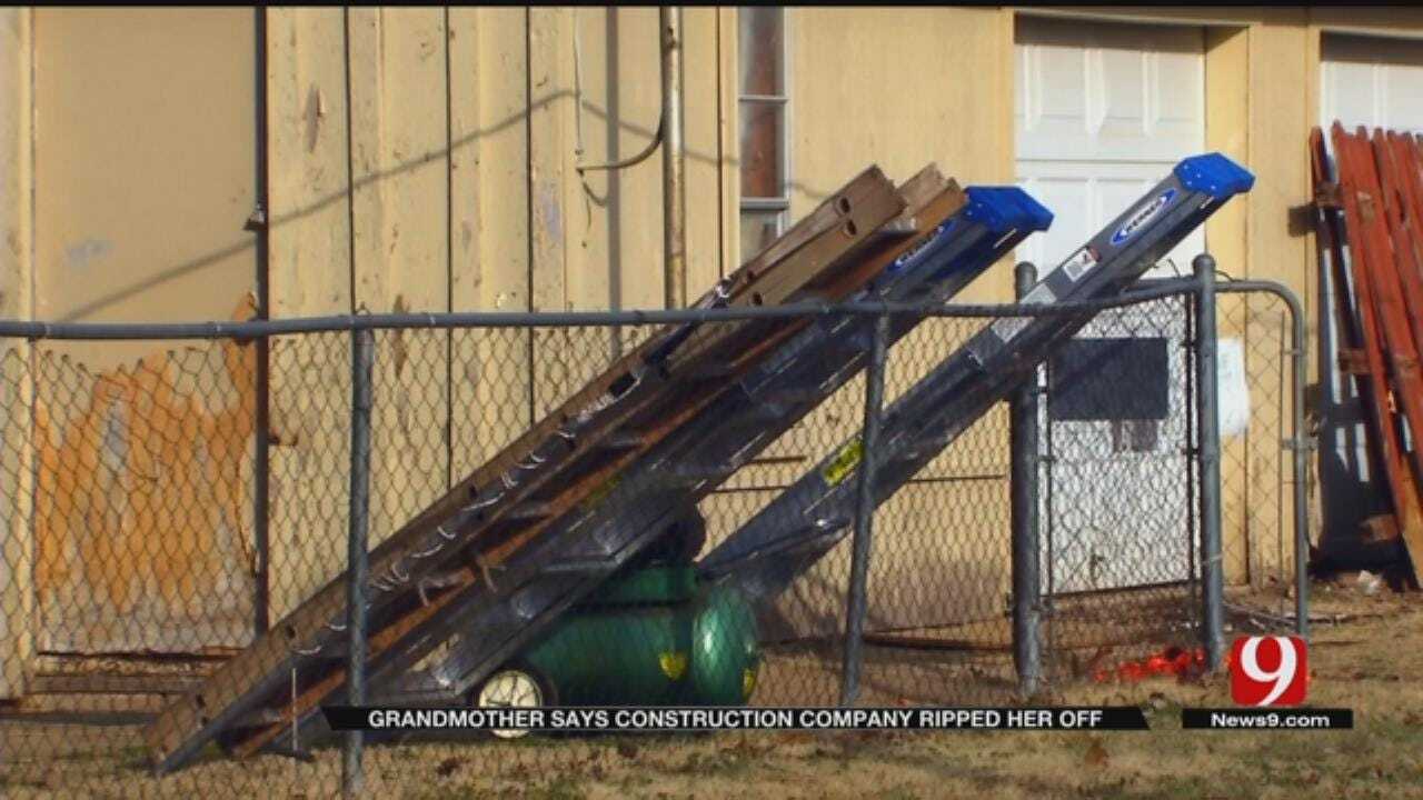 Grandmother Says Construction Company Scammed Her