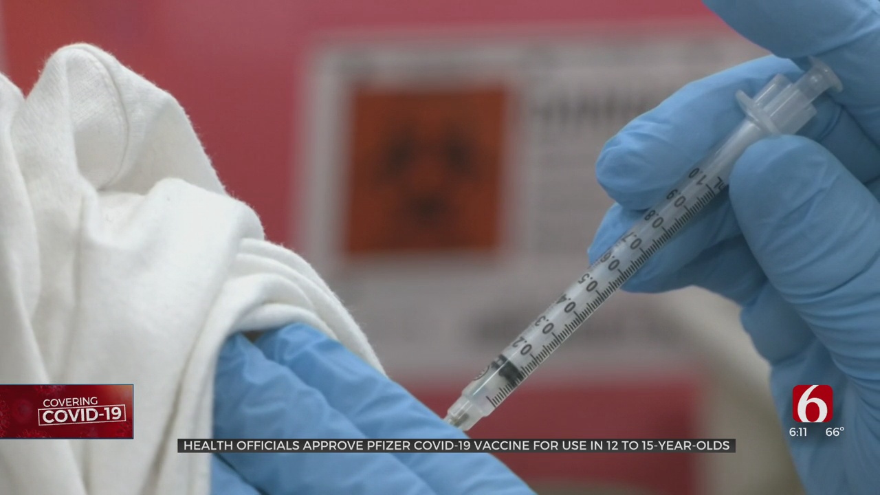 Oklahoma To Begin Administering Pfizer COVID-19 Vaccine To Kids 12-15 