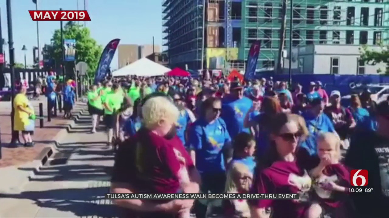 Tulsa’s Autism Awareness Walk Becomes Drive-Thru Event 