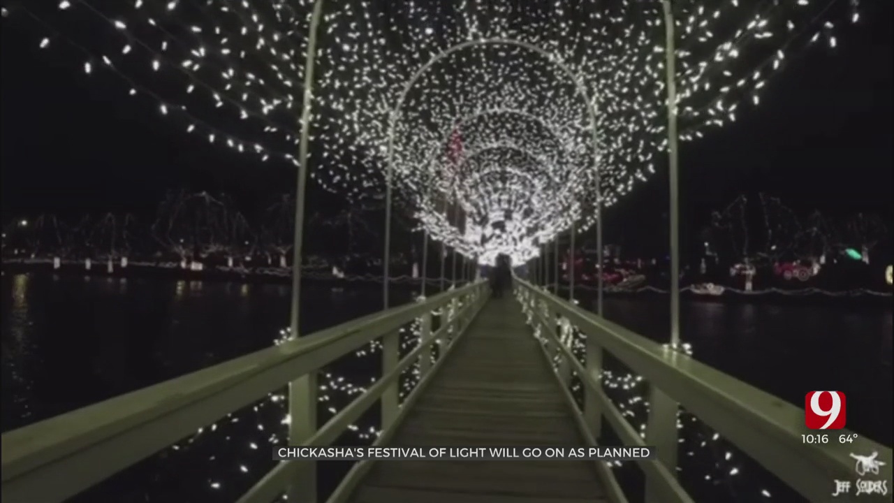 Chickasha’s Festival Of Light Will Go On Following Ice Storm, COVID-19
