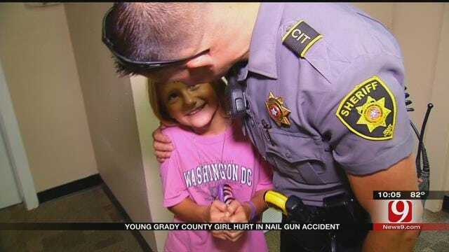 Young Grady County Girl Hurt In Nail Gun Accident