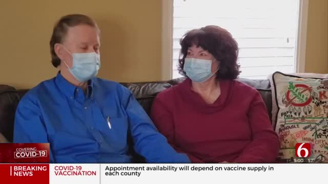 Rogers County Couple Travels 420 Miles For COVID-19 Vaccine 