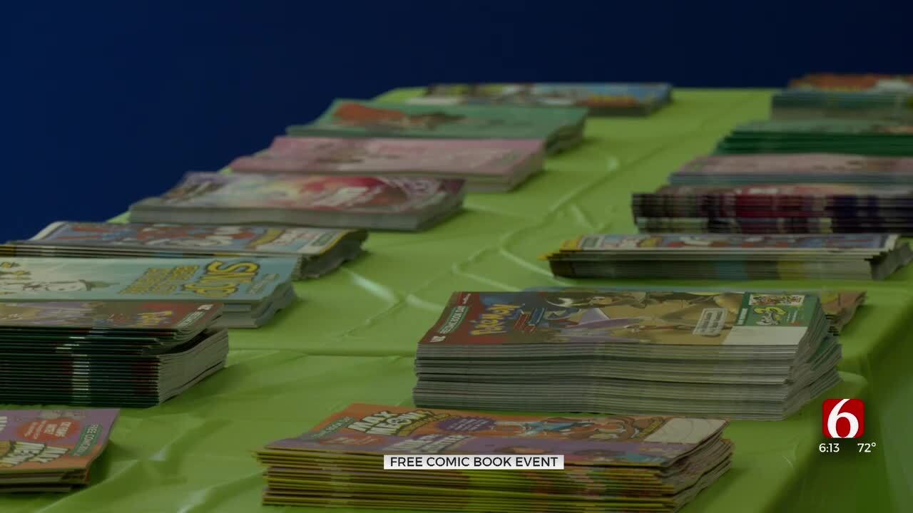 Tulsa Library Hosts Free Comic Book Day Event