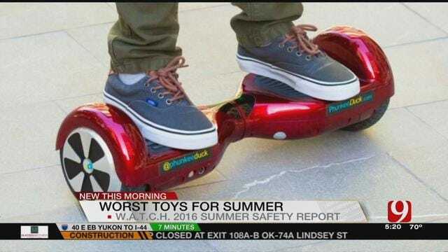 Watchdog Group Releases List Of Dangerous Summer Toys