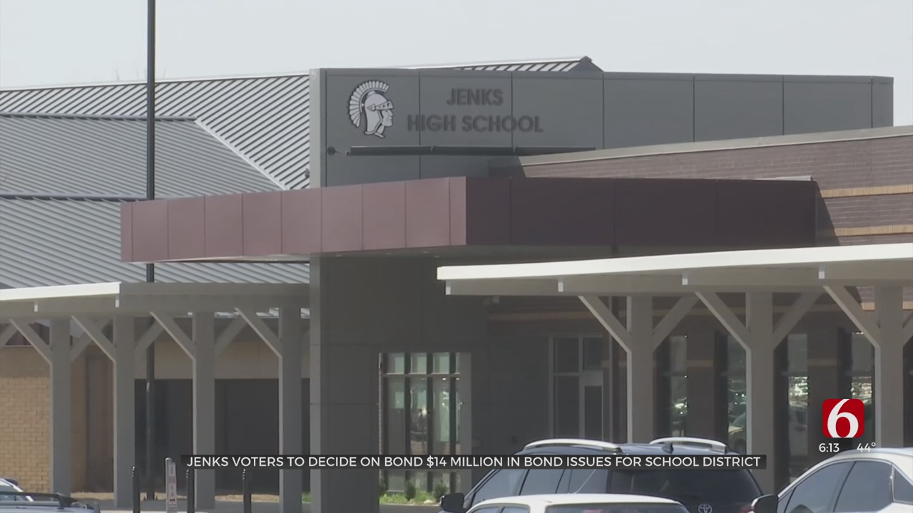 Jenks Voters To Decide On $14 Million In Bond Issues For School District