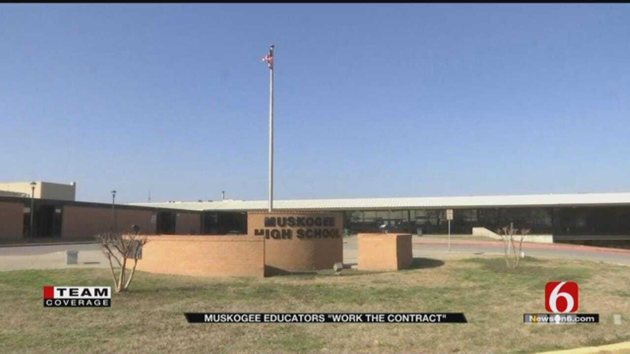 'I Wasn't Expecting To Make A 1990 Salary In 2018,' Muskogee Teacher Says