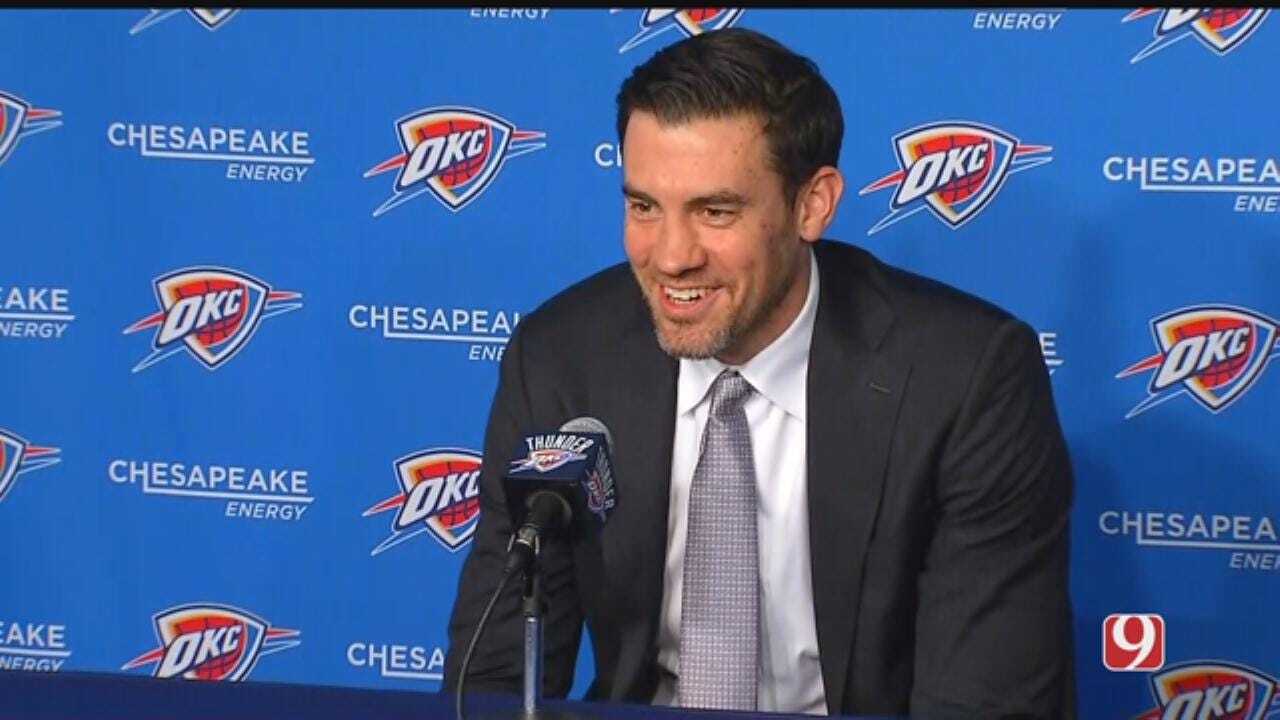 WATCH: 'Mr. Thunder' Nick Collison Talks About Being Honored By Oklahoma City