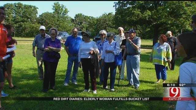 Red Dirt Diaries: Elderly Woman Dominates Bucket List