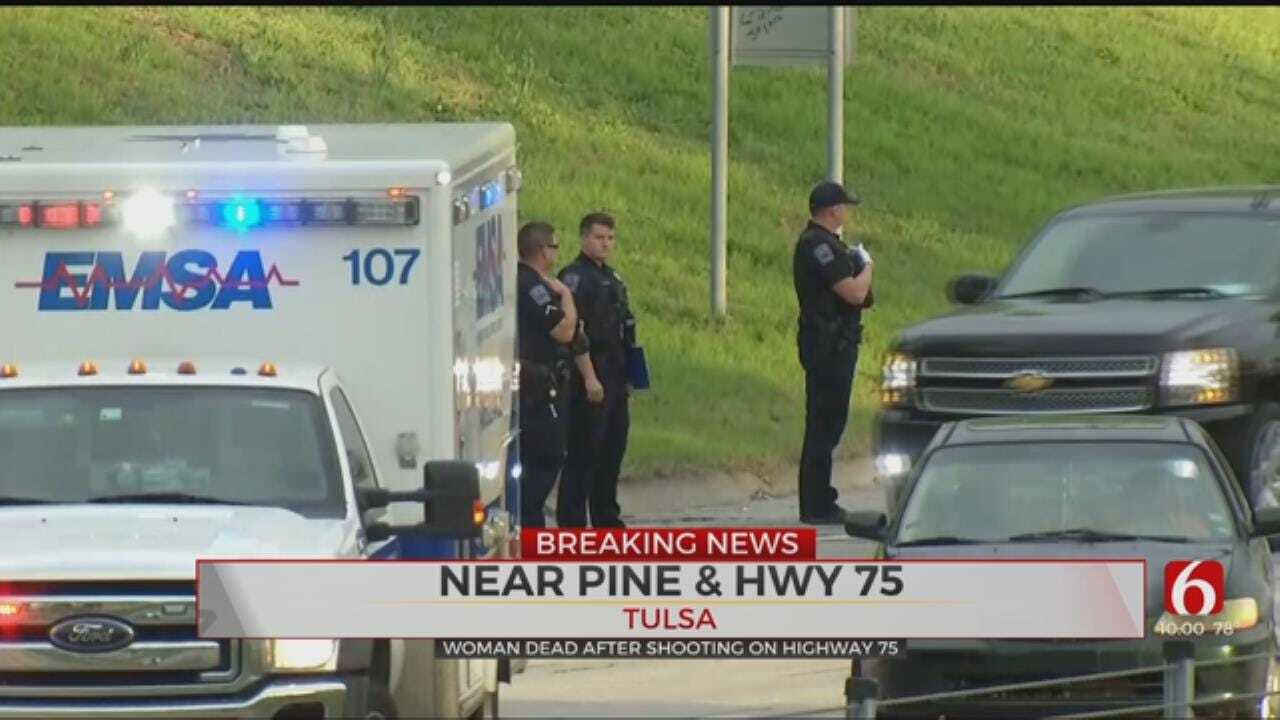 Tulsa PD: 1 Woman Dead Following Shooting On HWY 75