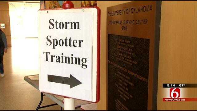 Oklahoma Storm Spotters Brush Up On Training Ahead Of Tornado Season