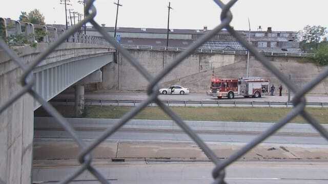WEB EXTRA: Falling Concrete Injures Collinsville Woman Driving Under Bridge