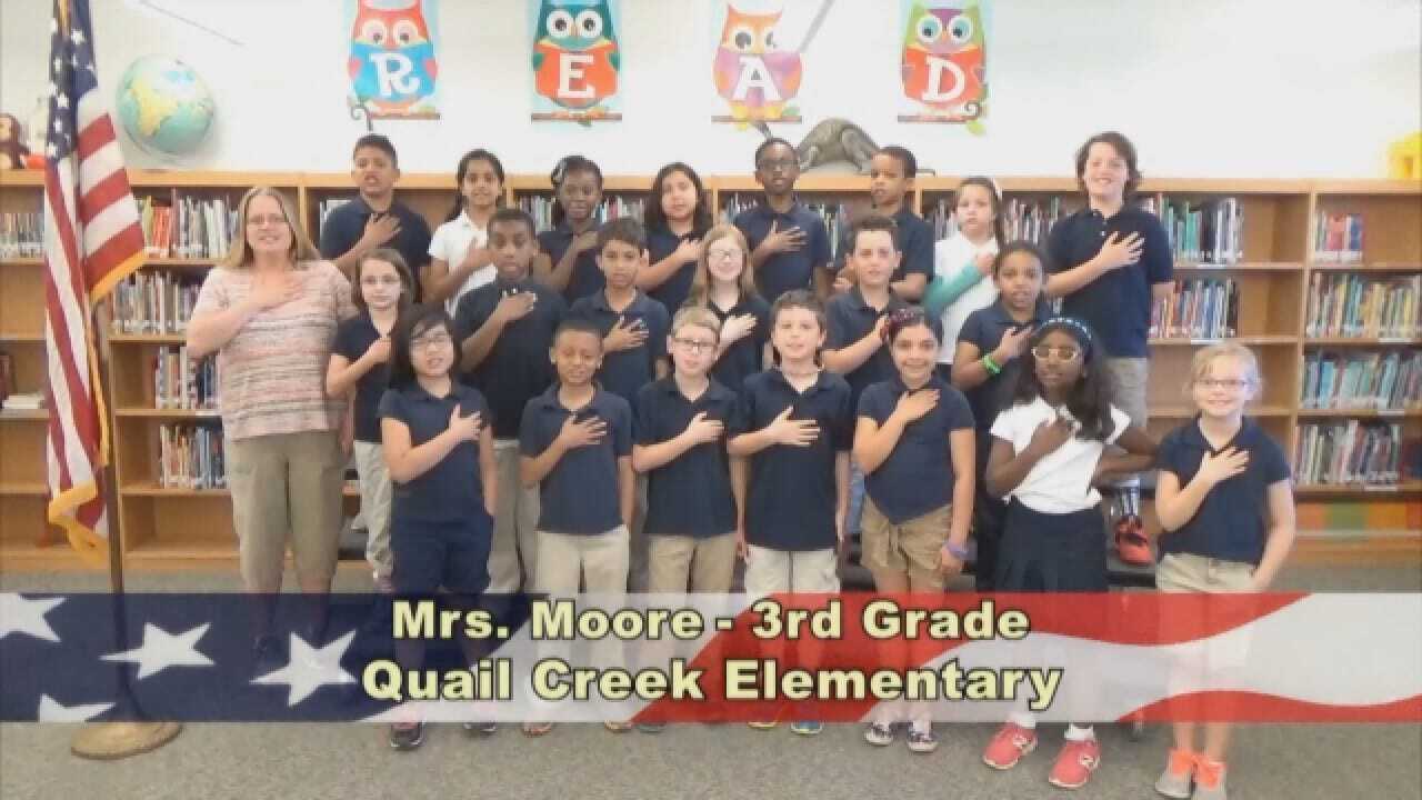 Mrs. Moore's 3rd Grade Class At Quail Creek Elementary